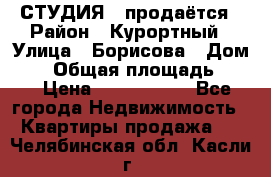 СТУДИЯ - продаётся › Район ­ Курортный › Улица ­ Борисова › Дом ­ 8 › Общая площадь ­ 19 › Цена ­ 1 900 000 - Все города Недвижимость » Квартиры продажа   . Челябинская обл.,Касли г.